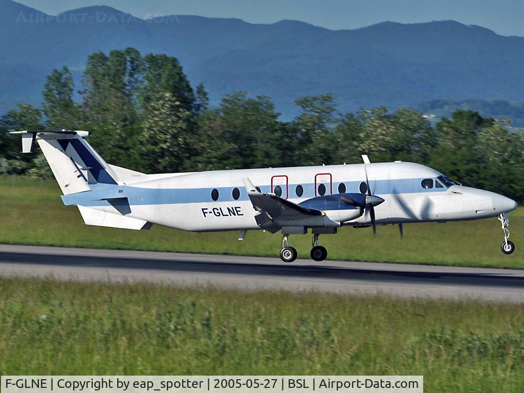 F-GLNE, 1996 Beech 1900D C/N UE-197, T7 4415 completing a flight from MRS