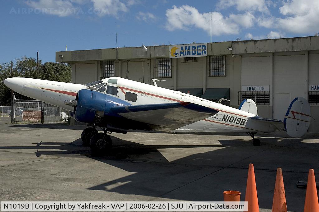 N1019B, 1957 Beech E18S C/N BA-254, Beech 18