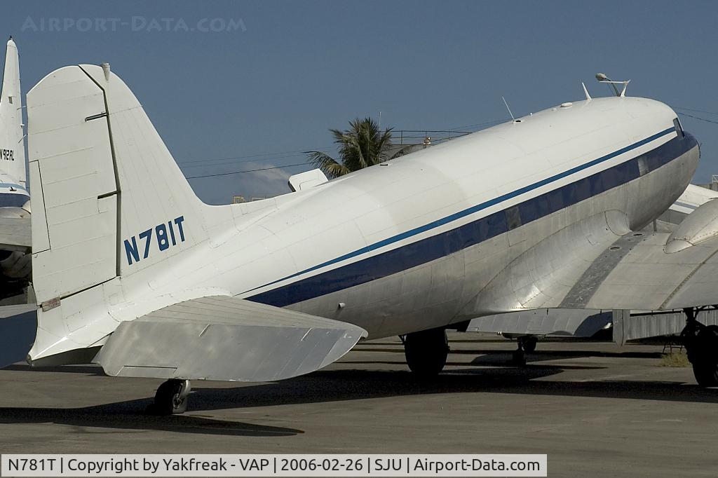 N781T, 1943 Douglas DC3C C/N 4306, Tolair DC3