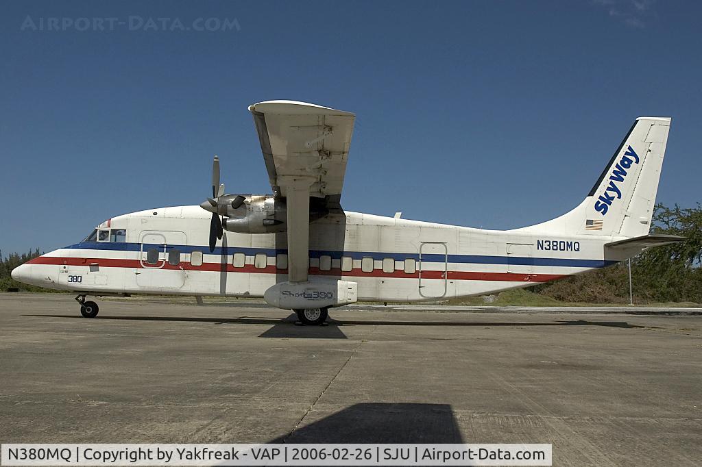 N380MQ, 1986 Short SD3-60-200 C/N SH3702, Skyway Shorts 360