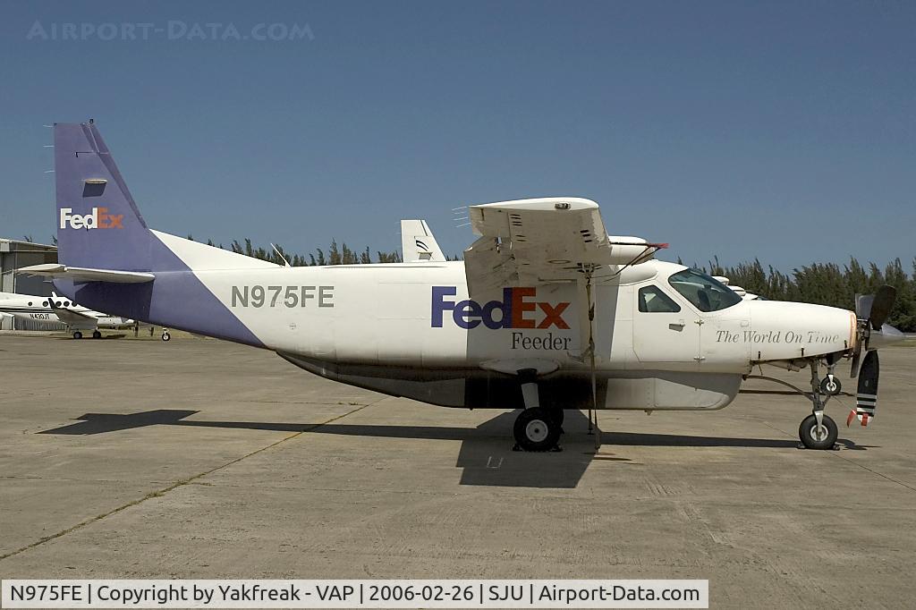 N975FE, 1988 Cessna 208B C/N 208B0101, Fedex Cessna Ce208 Caravan