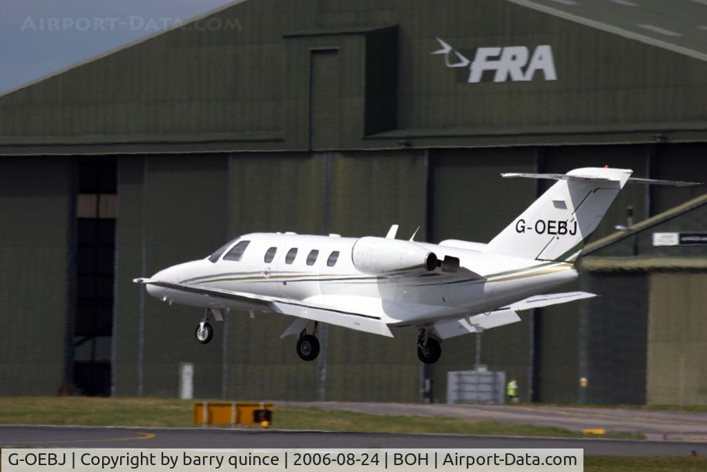 G-OEBJ, 2001 Cessna 525 CitationJet CJ1 C/N 525-0423, CITATION