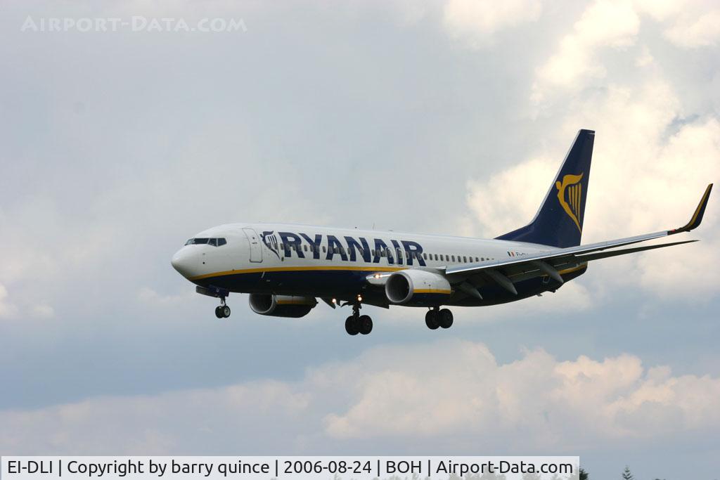 EI-DLI, 2006 Boeing 737-8AS C/N 33591, RYANAIR 737