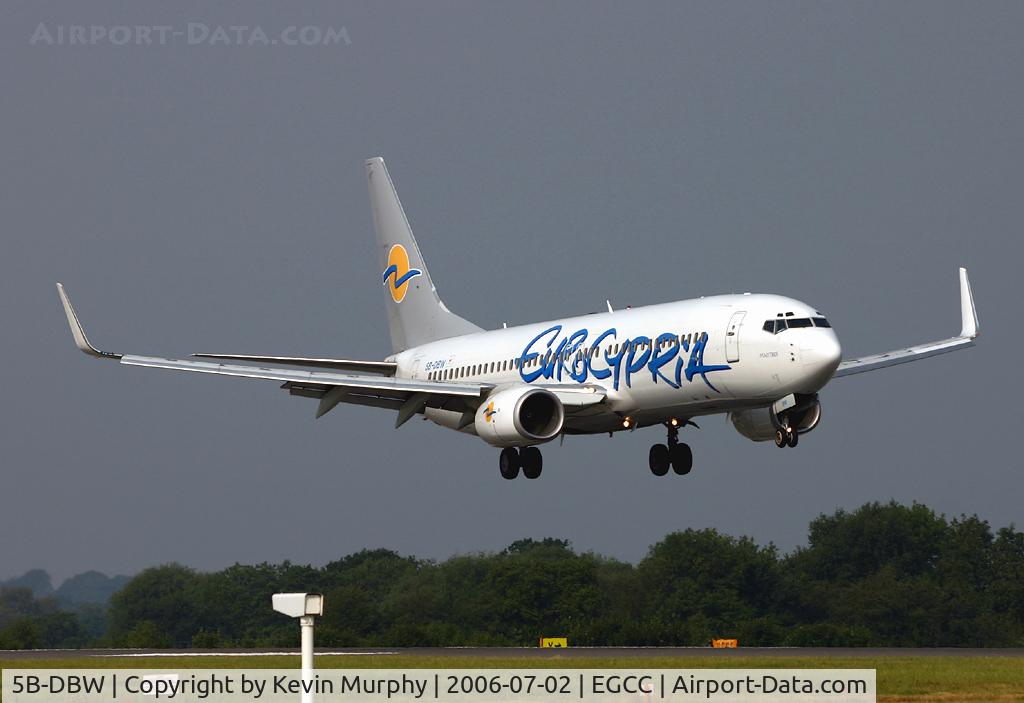 5B-DBW, 2003 Boeing 737-8Q8 C/N 30671, Eurocypria 737