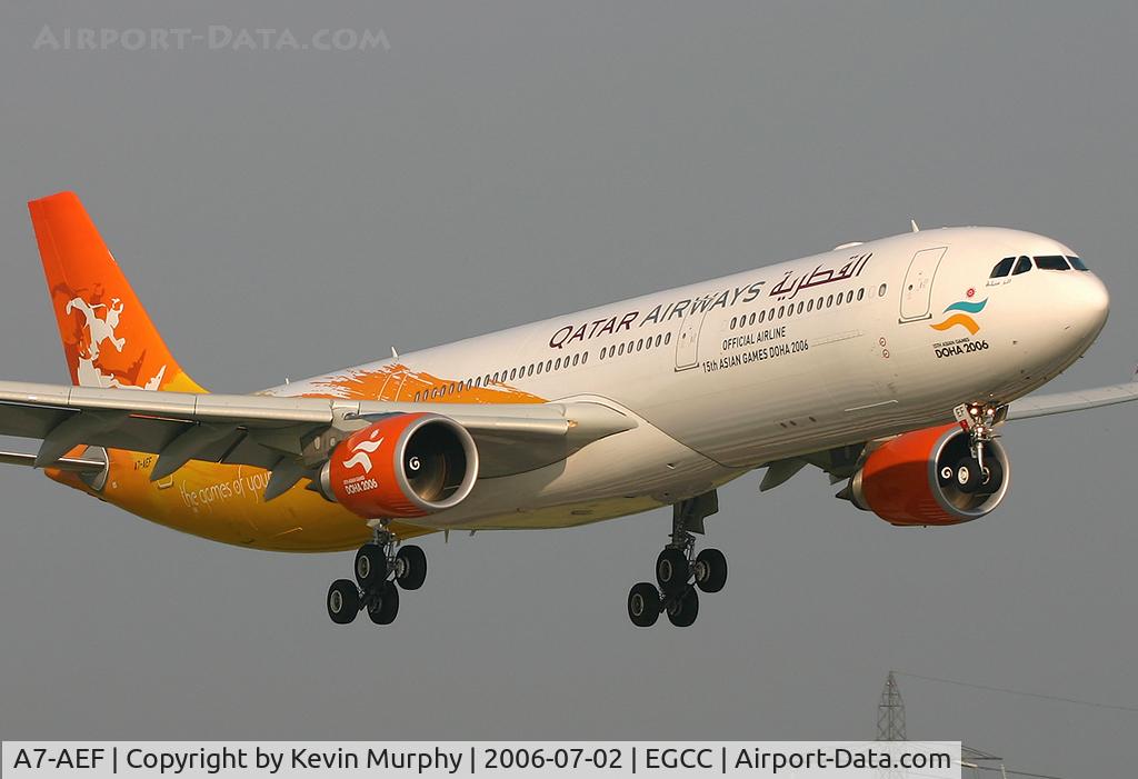 A7-AEF, 2006 Airbus A330-302 C/N 721, Qatar Special