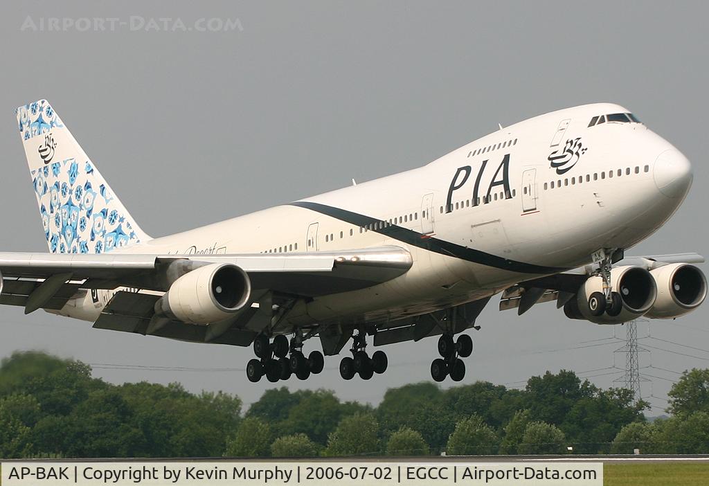 AP-BAK, 1979 Boeing 747-240B C/N 21825, PIA Special