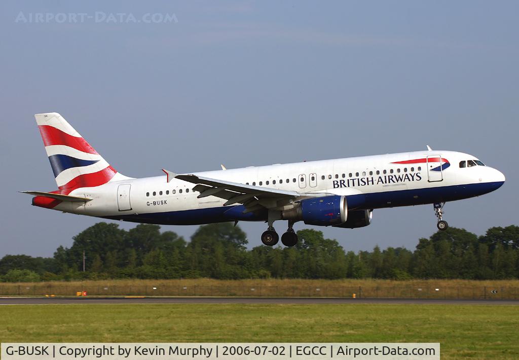G-BUSK, 1990 Airbus A320-211 C/N 120, BA Bus