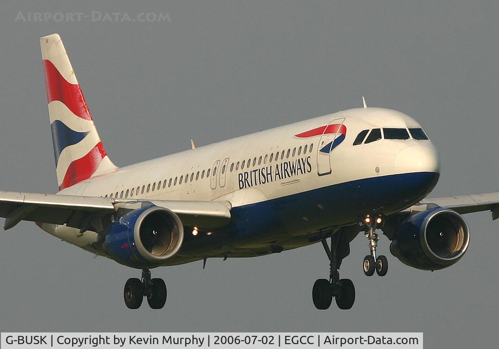 G-BUSK, 1990 Airbus A320-211 C/N 120, BA Bus