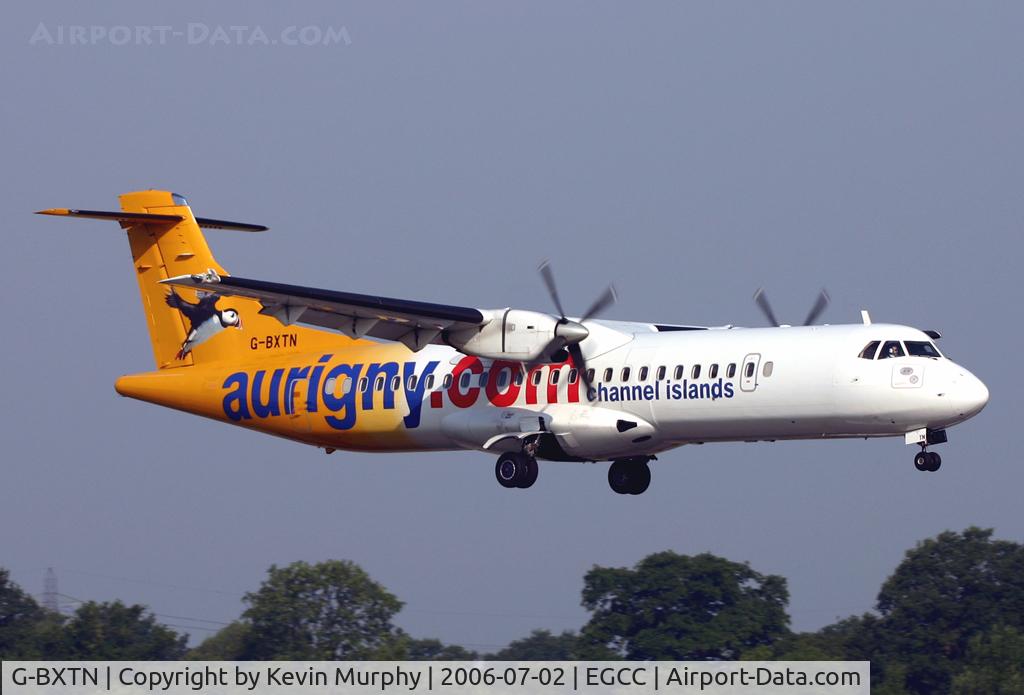 G-BXTN, 1996 ATR 72-202 C/N 483, Aurigny ATR