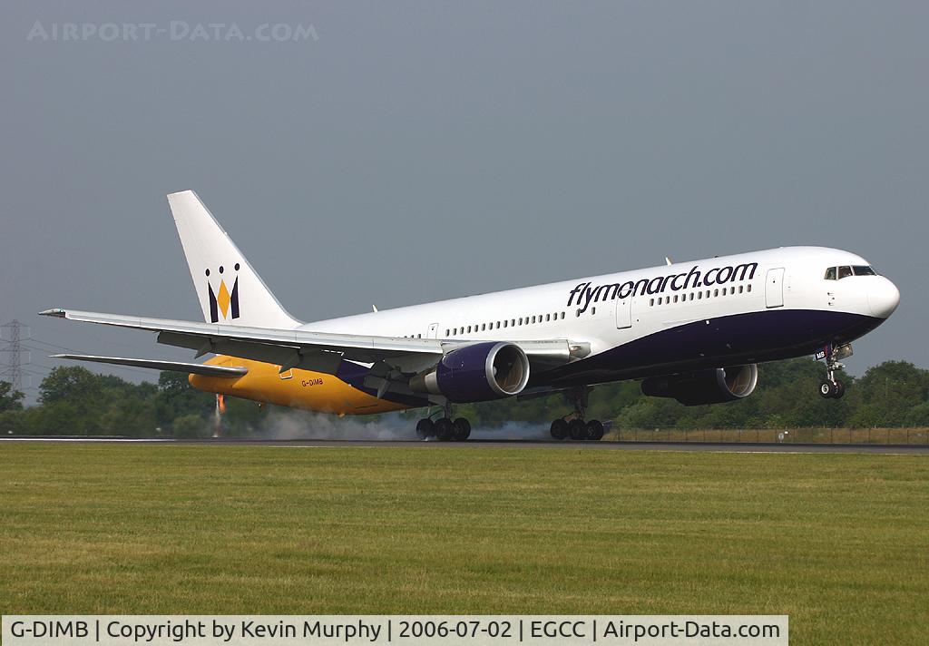 G-DIMB, 1997 Boeing 767-31K C/N 28865, Monarch 767