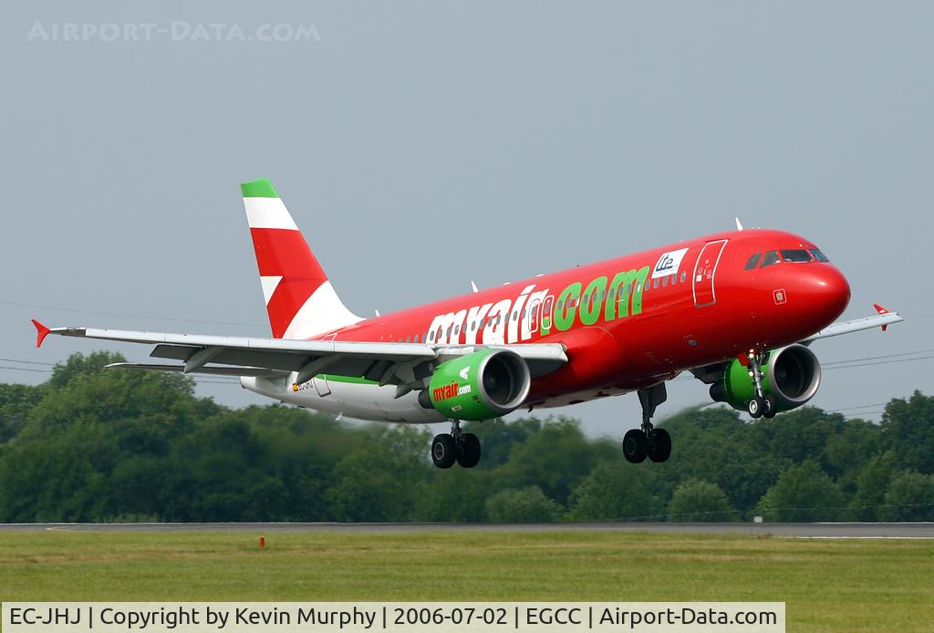 EC-JHJ, 2002 Airbus A320-214 C/N 1775, Spanish Airbus