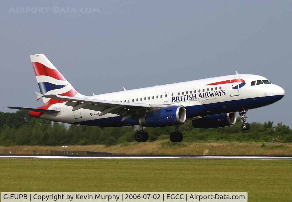 G-EUPB, 1999 Airbus A319-131 C/N 1115, BA Bus