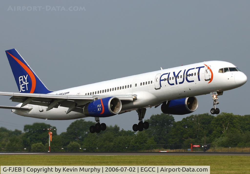 G-FJEB, 1989 Boeing 757-23A C/N 24290, Flyjet 757