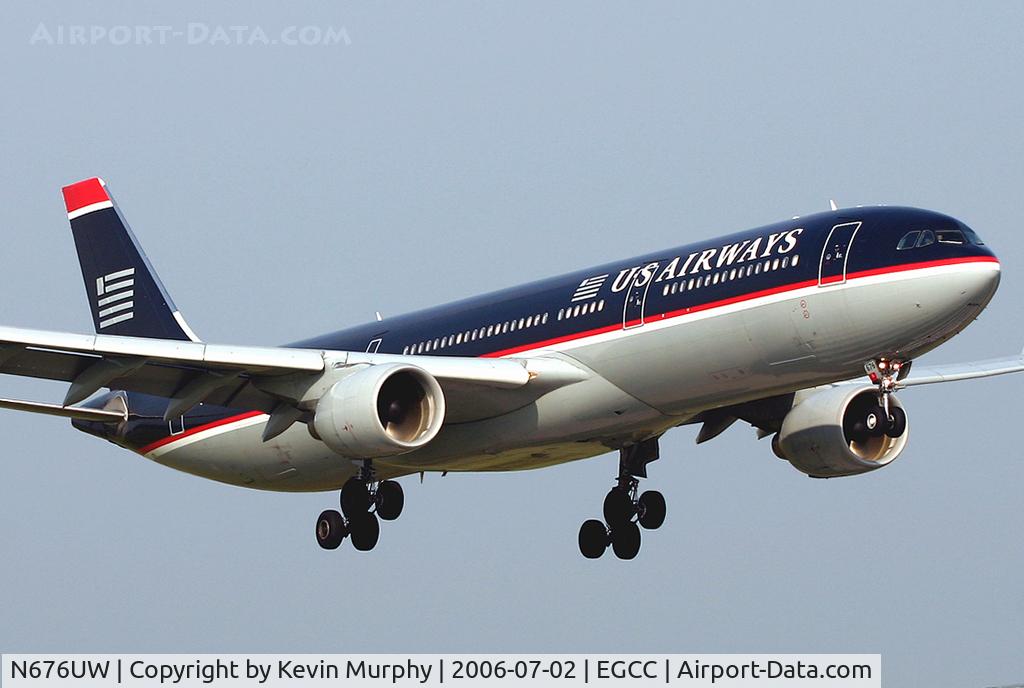 N676UW, 2000 Airbus A330-323 C/N 375, US Air A.330