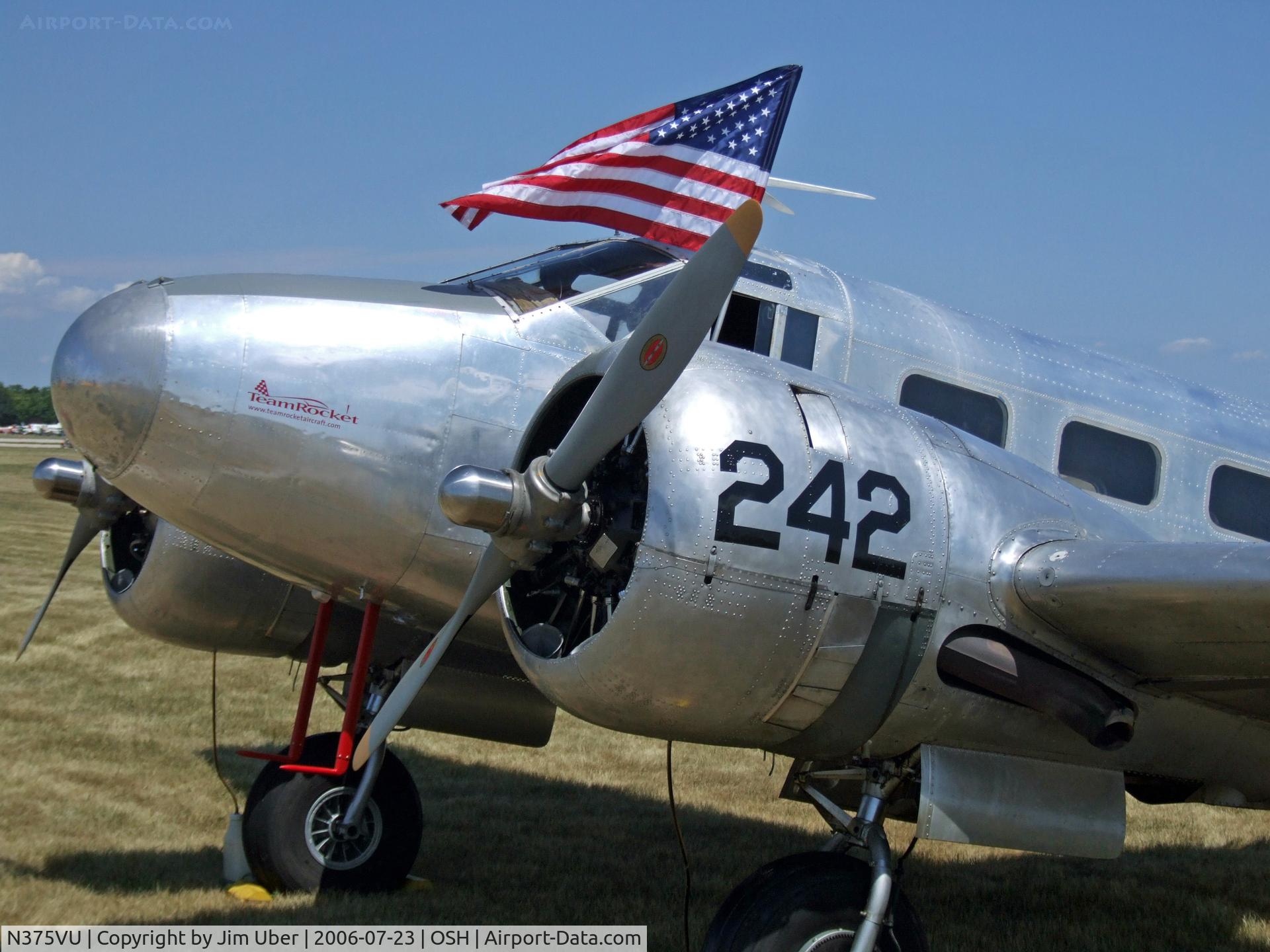 N375VU, 1943 Beech TC-45J C/N 51242, Beech AT-7 at Airventure