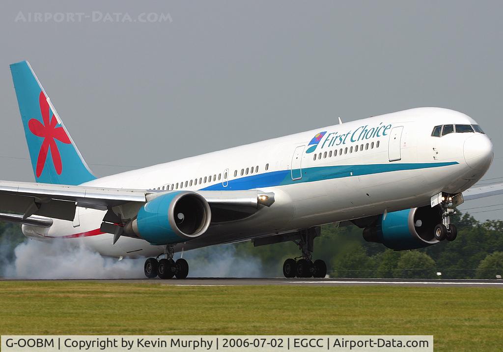 G-OOBM, 1995 Boeing 767-324 C/N 27568, First Choice 767