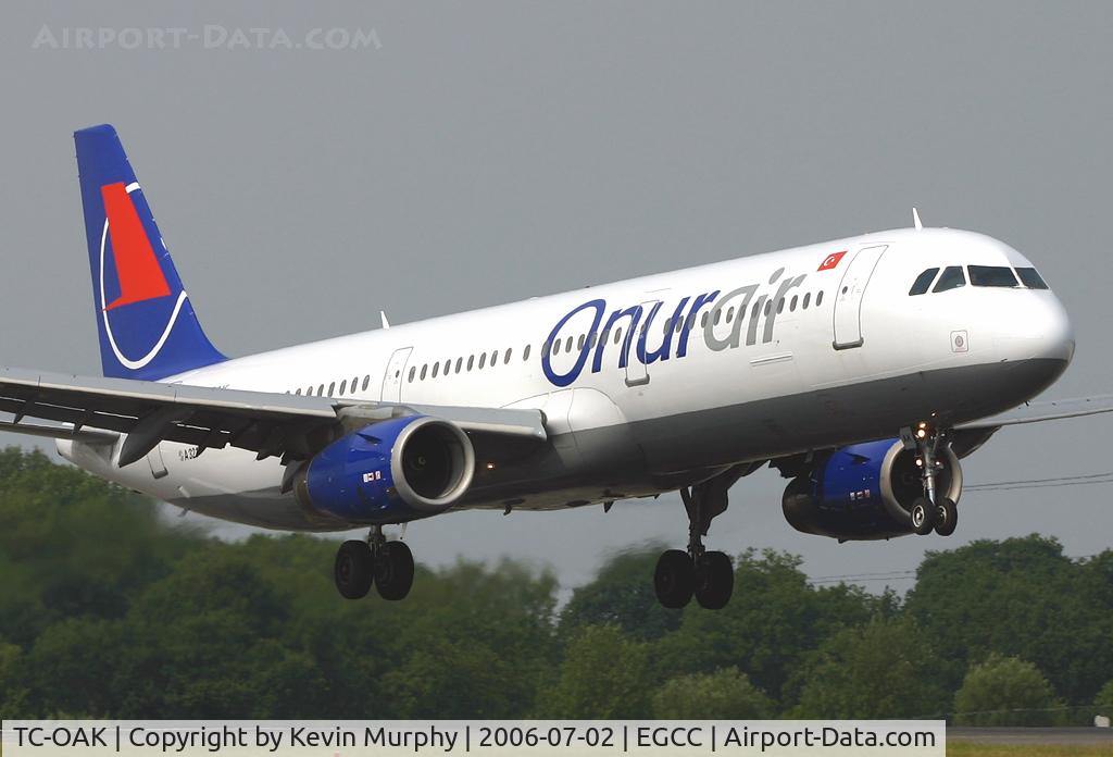TC-OAK, 1999 Airbus A321-231 C/N 954, Onur Airbus