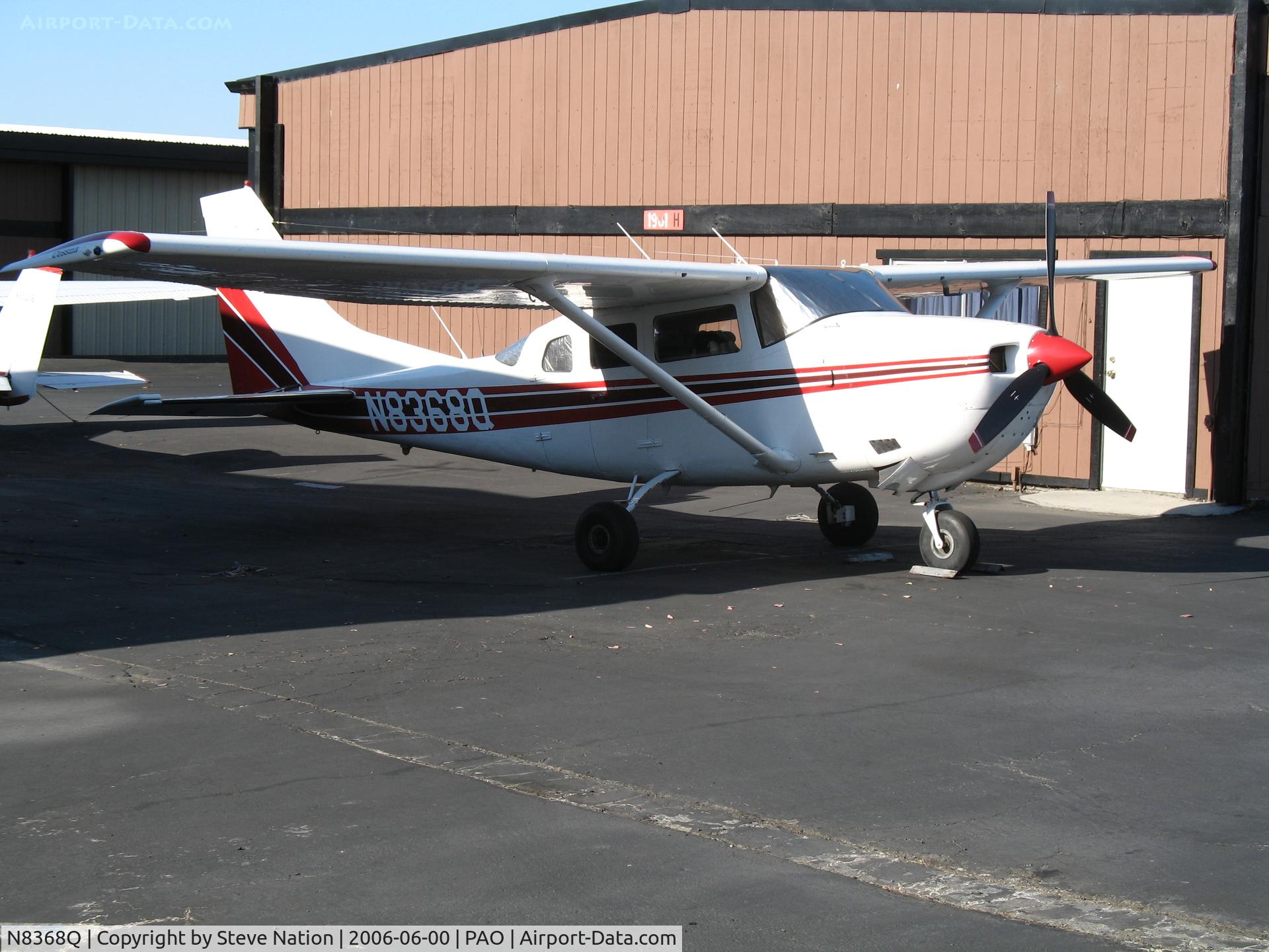 N8368Q, 1976 Cessna U206F Stationair C/N U20603229, 1976 Cessna U206F @ Palo Alto Municipal, CA