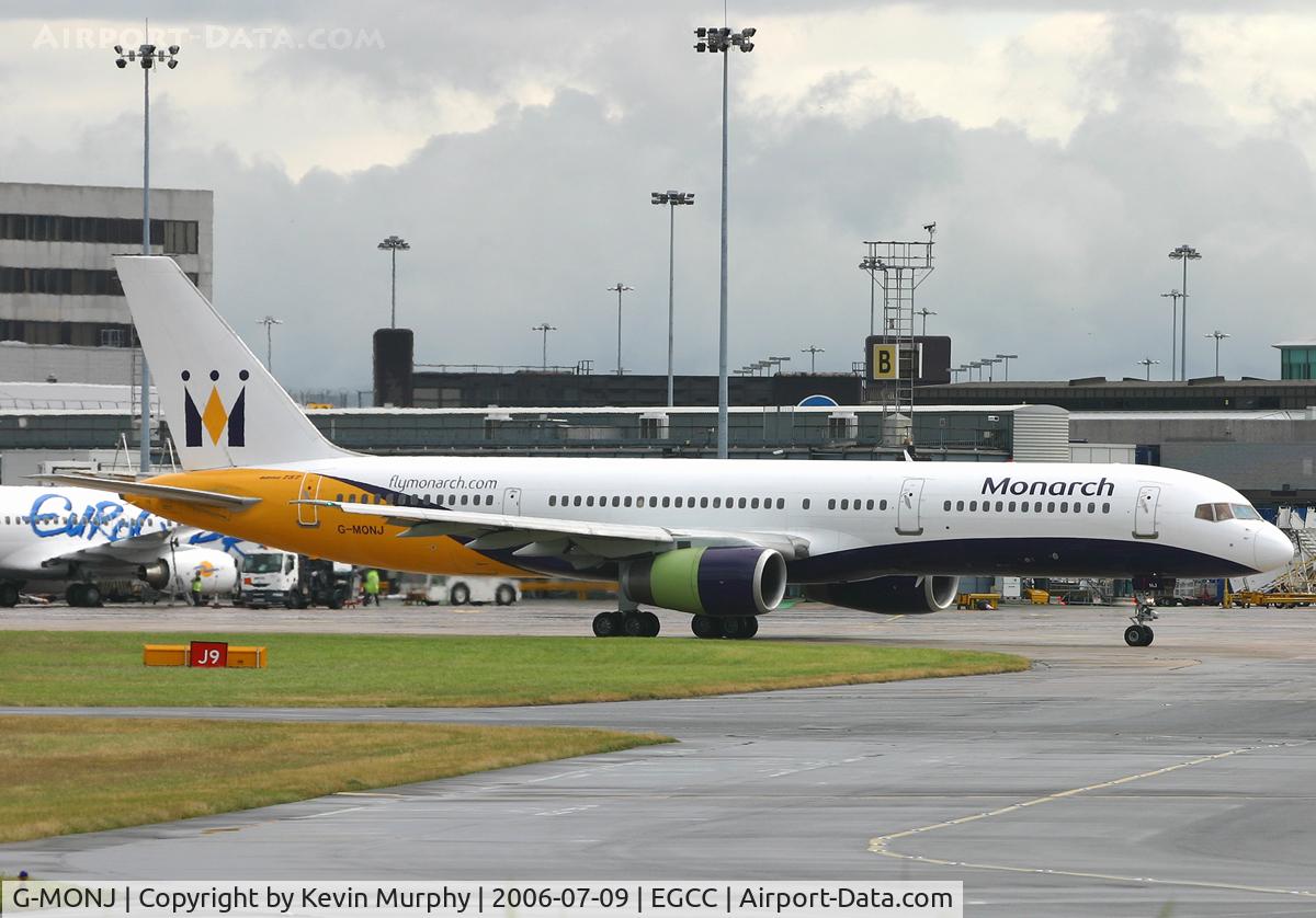 G-MONJ, 1988 Boeing 757-2T7 C/N 24104, Monarch 757