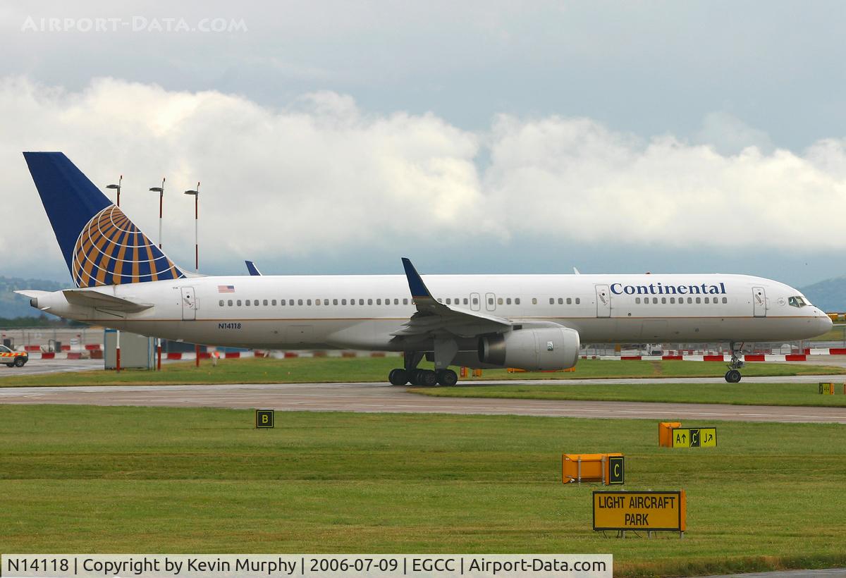 N14118, 1997 Boeing 757-224 C/N 27560, Conti 757