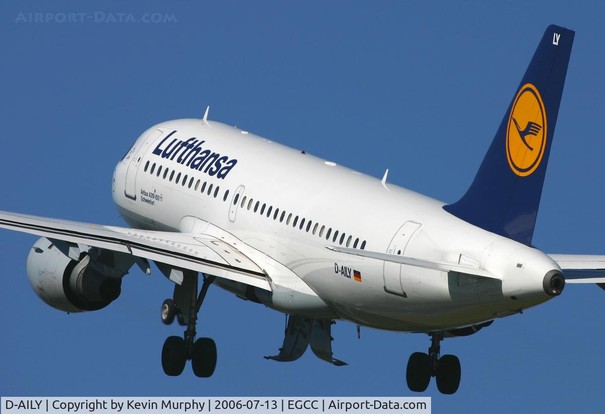 D-AILY, 1998 Airbus A319-114 C/N 875, Lufty Bus