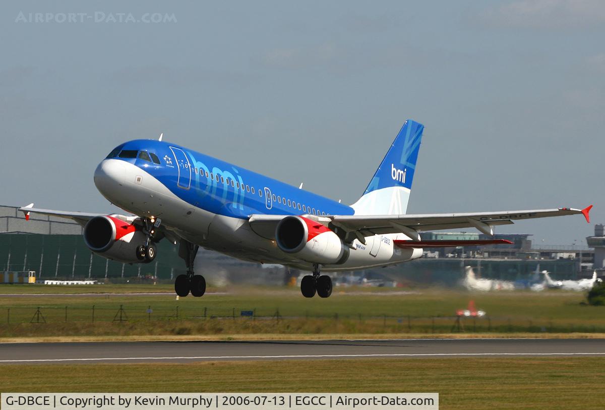 G-DBCE, 2005 Airbus A319-131 C/N 2429, BMI Bus