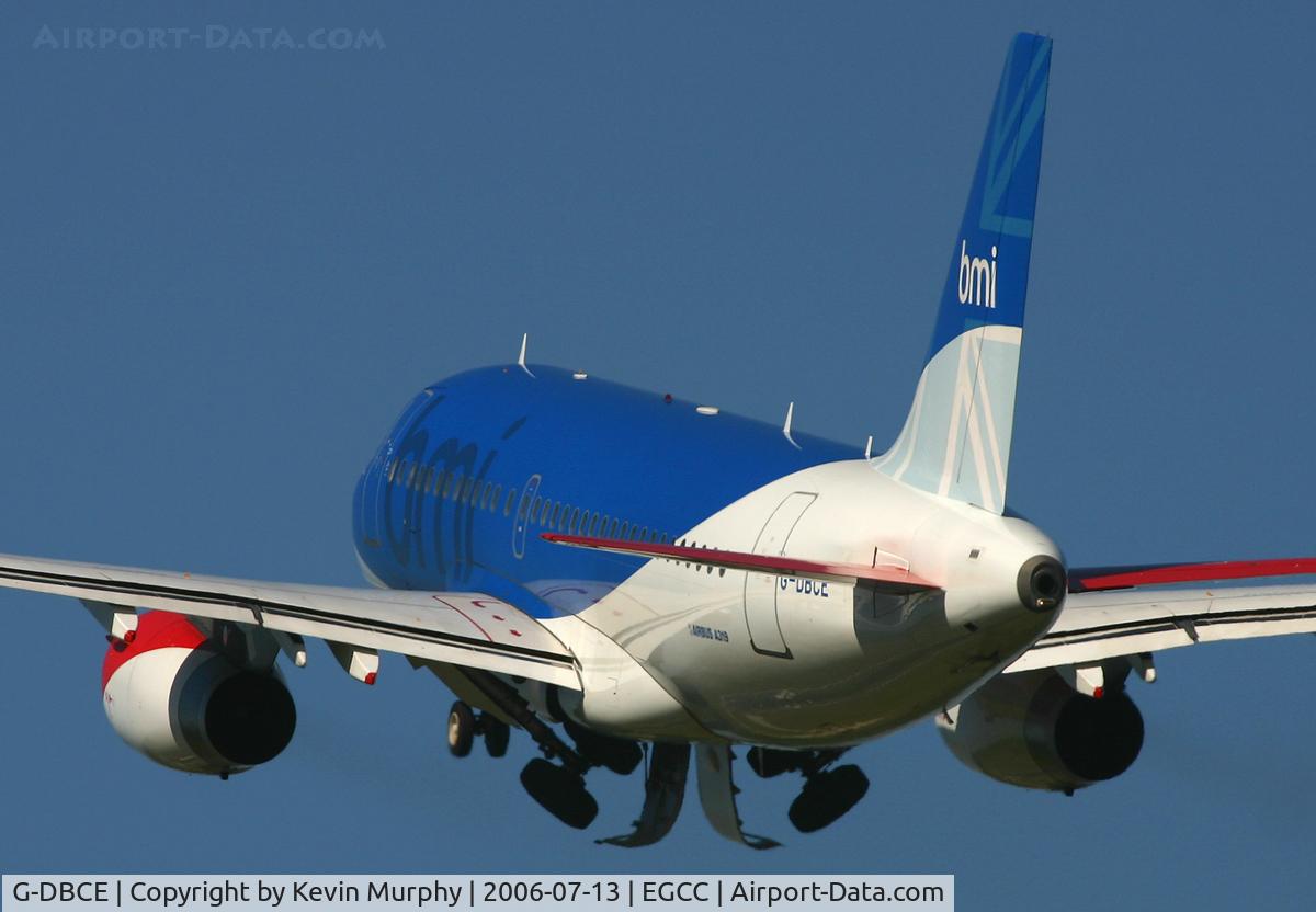 G-DBCE, 2005 Airbus A319-131 C/N 2429, BMI Bus