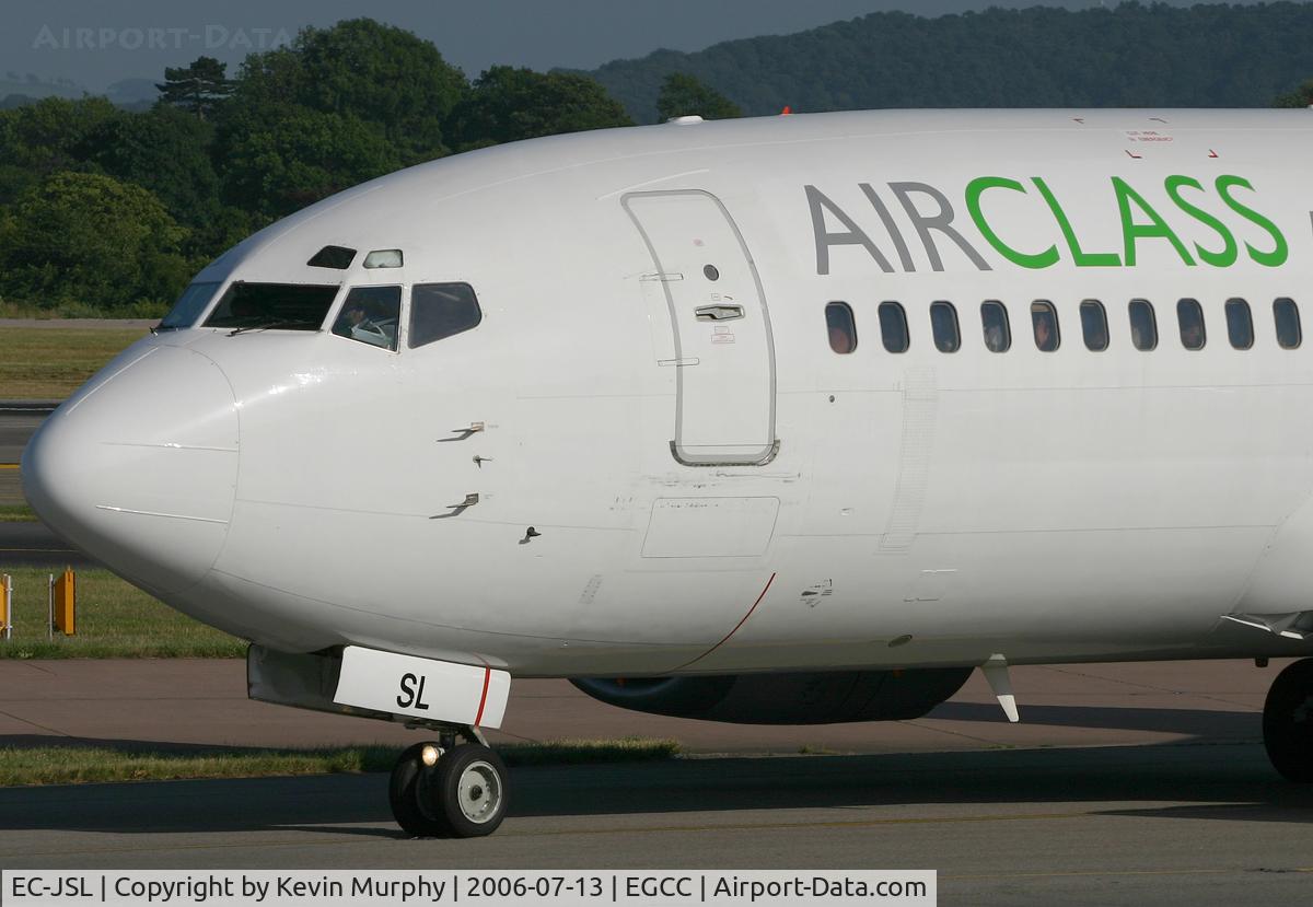 EC-JSL, 1986 Boeing 737-33A C/N 23628, AirClass 737