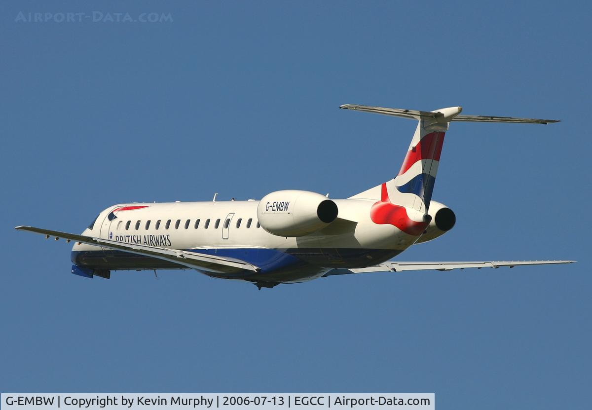 G-EMBW, 2001 Embraer EMB-145EU (ERJ-145EU) C/N 145546, BA Embraer
