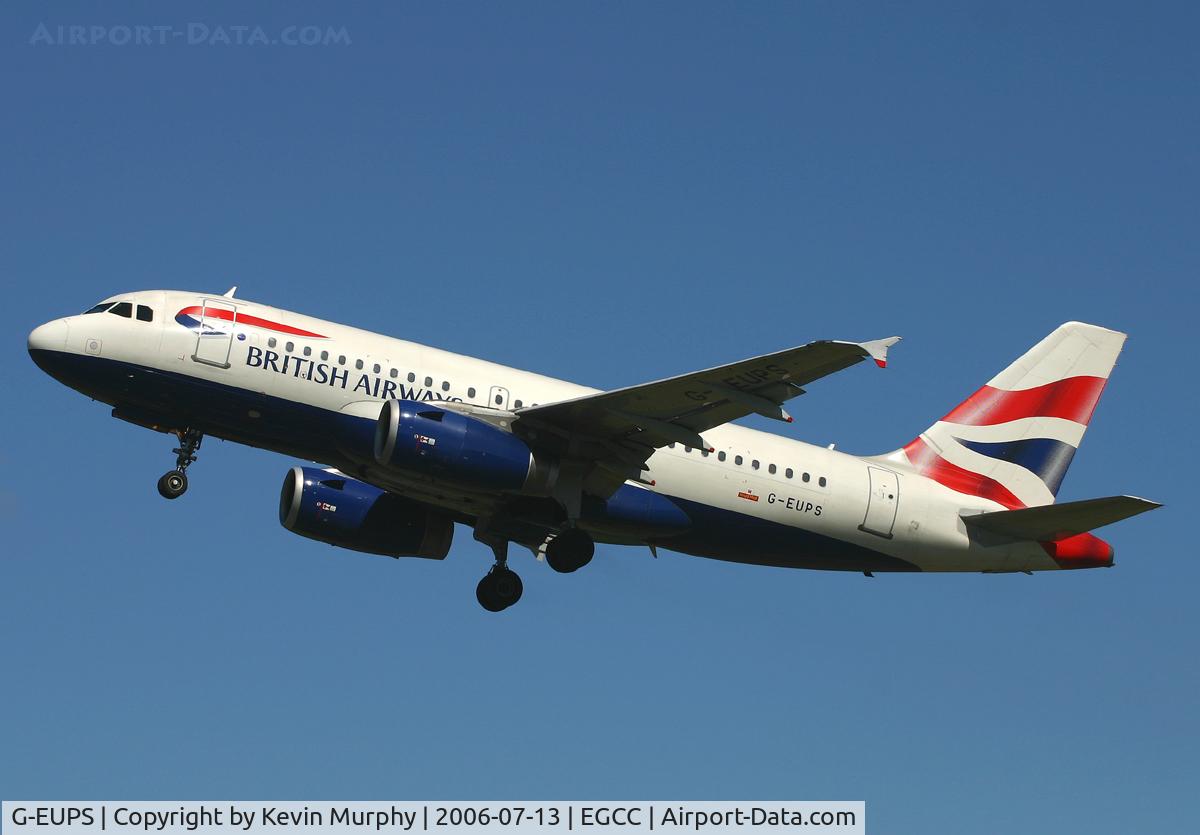 G-EUPS, 2000 Airbus A319-131 C/N 1338, BA Bus