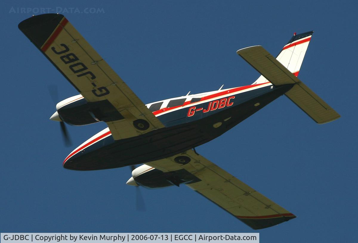 G-JDBC, 1975 Piper PA-34-200T Seneca II C/N 34-7570150, Aztec