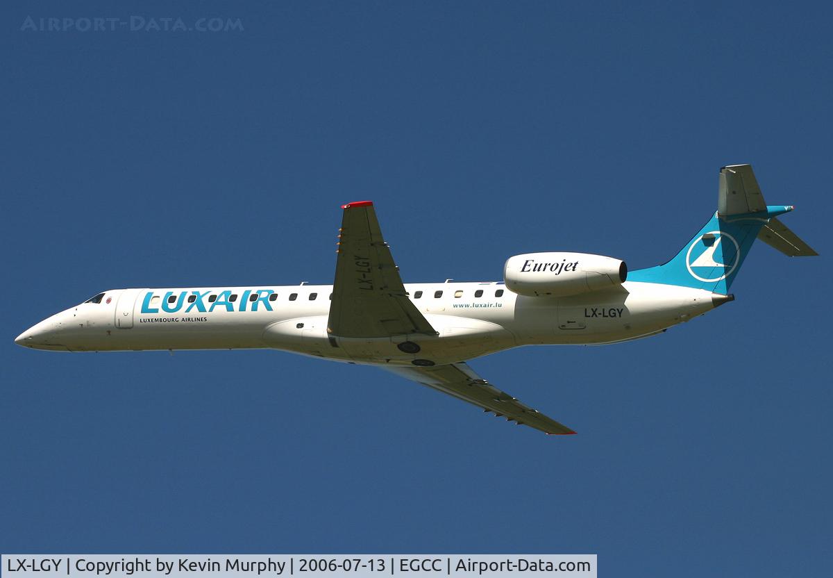 LX-LGY, 2000 Embraer EMB-145LU (ERJ-145LU) C/N 145242, Luxair Embraer