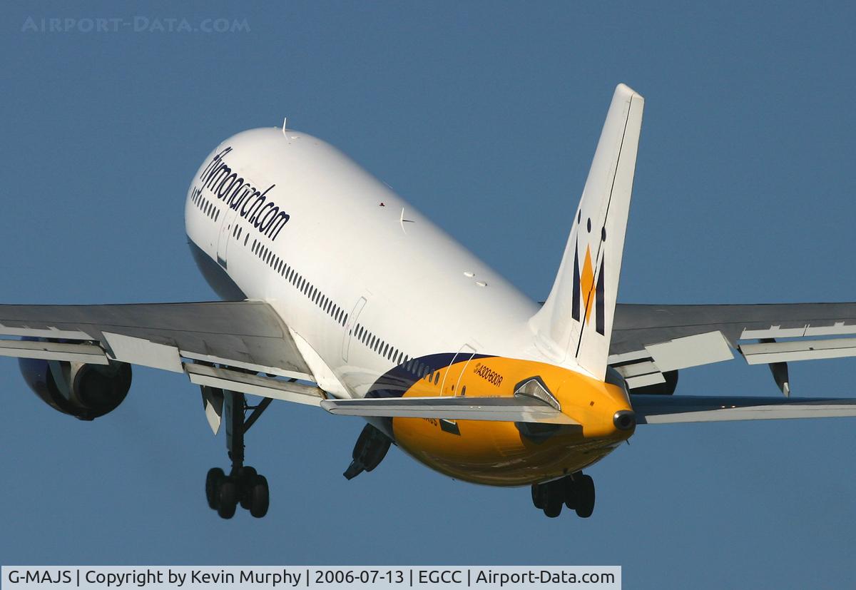 G-MAJS, 1991 Airbus A300B4-605R C/N 604, Monarch 300