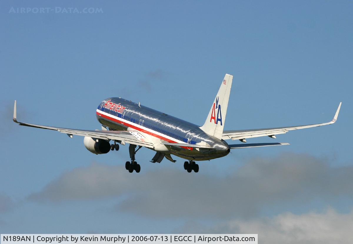N189AN, 2001 Boeing 757-223 C/N 32383, AA Winglets