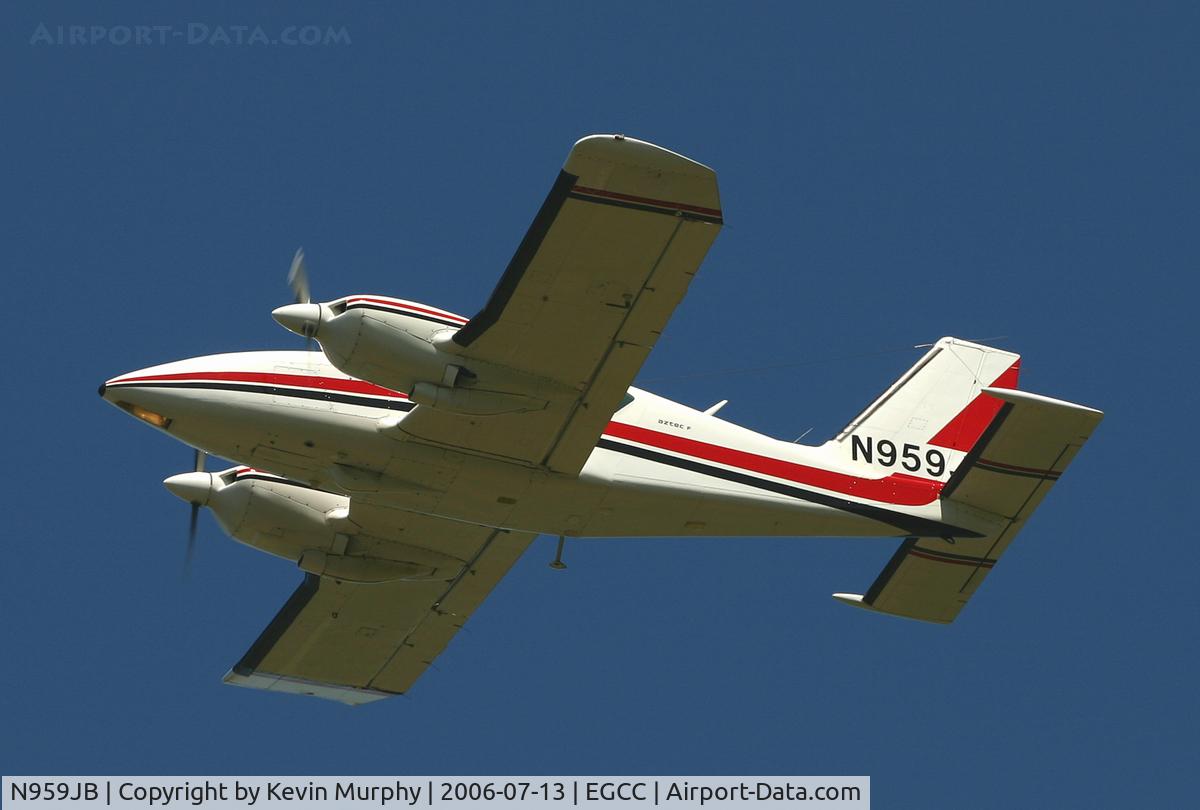 N959JB, 1977 Piper PA-23-250 C/N 27-7754115, Nice prop
