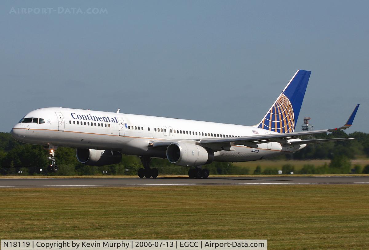 N18119, 1997 Boeing 757-224 C/N 27561, Conti 757