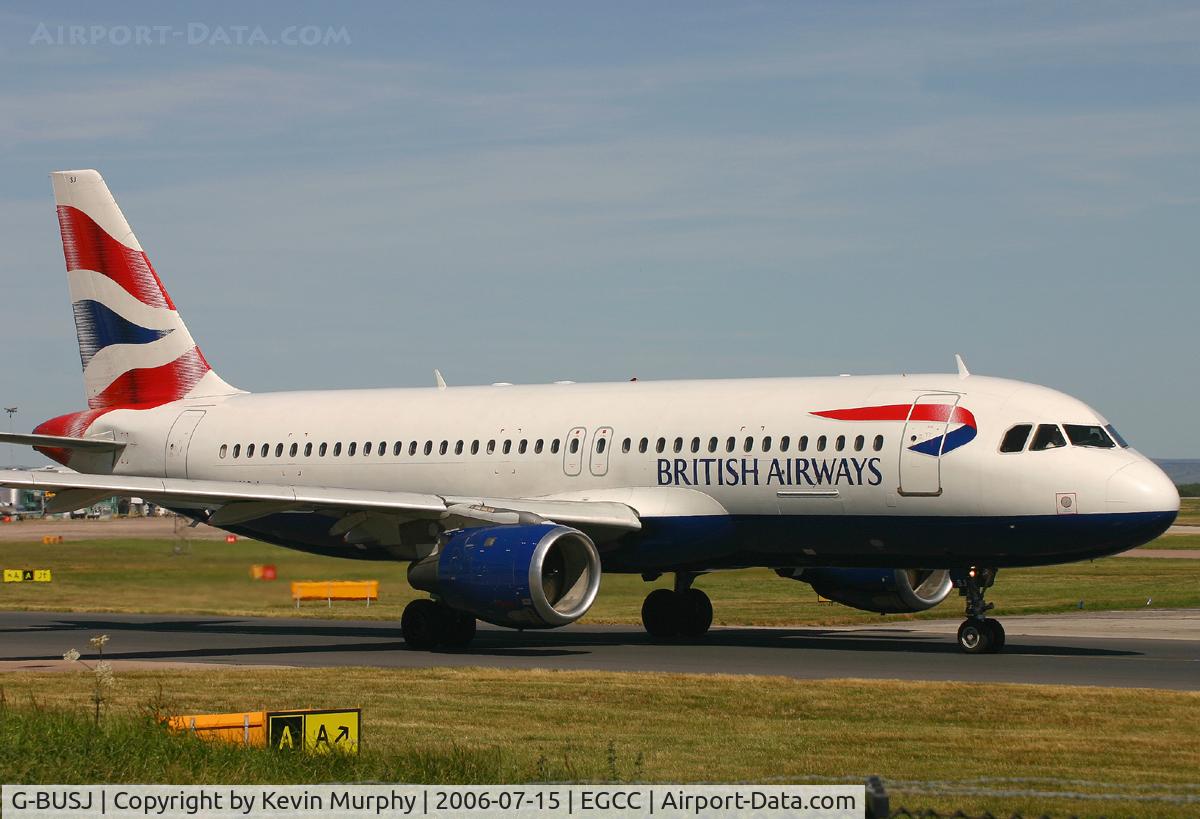 G-BUSJ, 1990 Airbus A320-211 C/N 109, BA 320