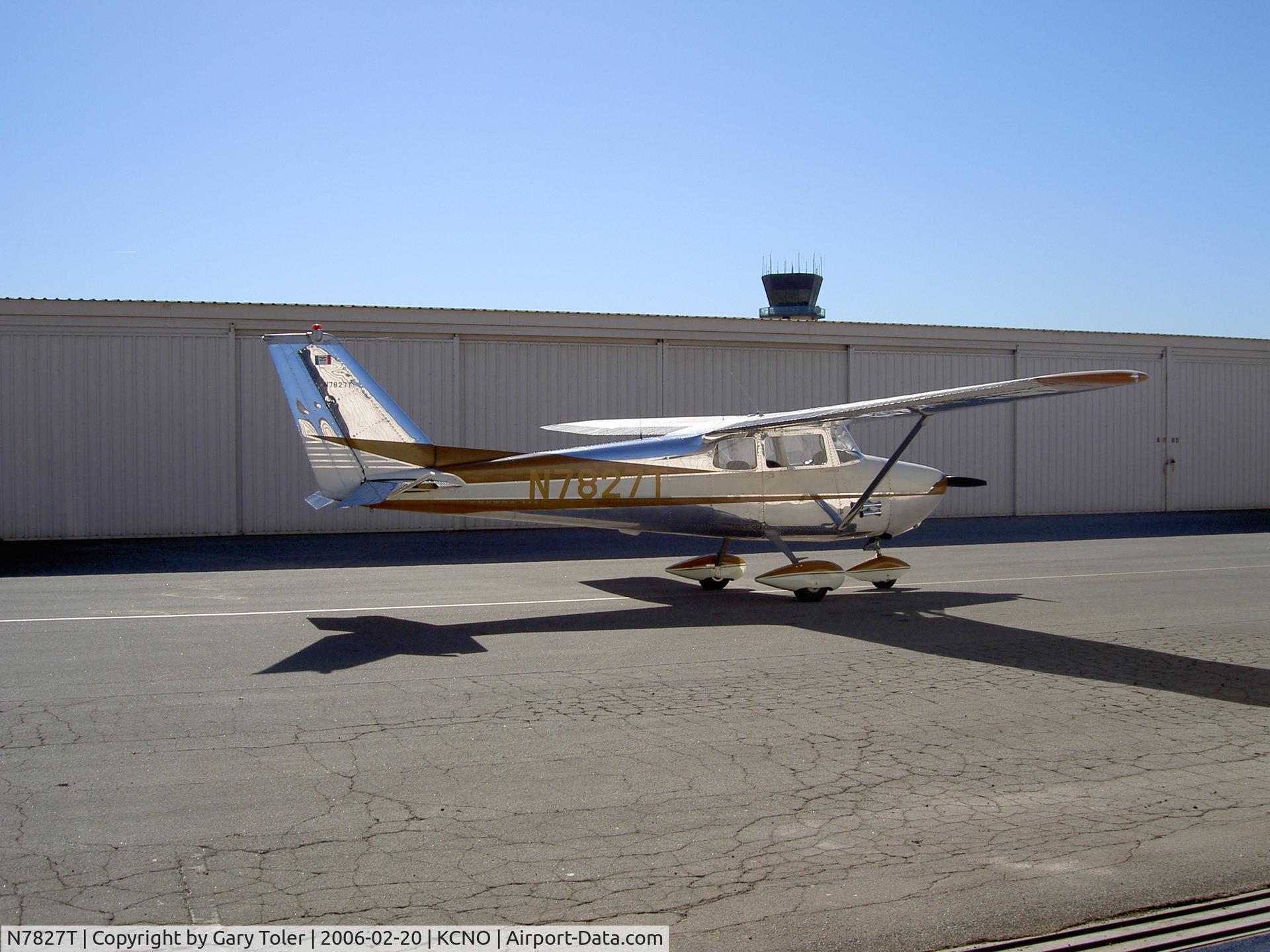 N7827T, 1960 Cessna 172A C/N 47427, At Chino, CA