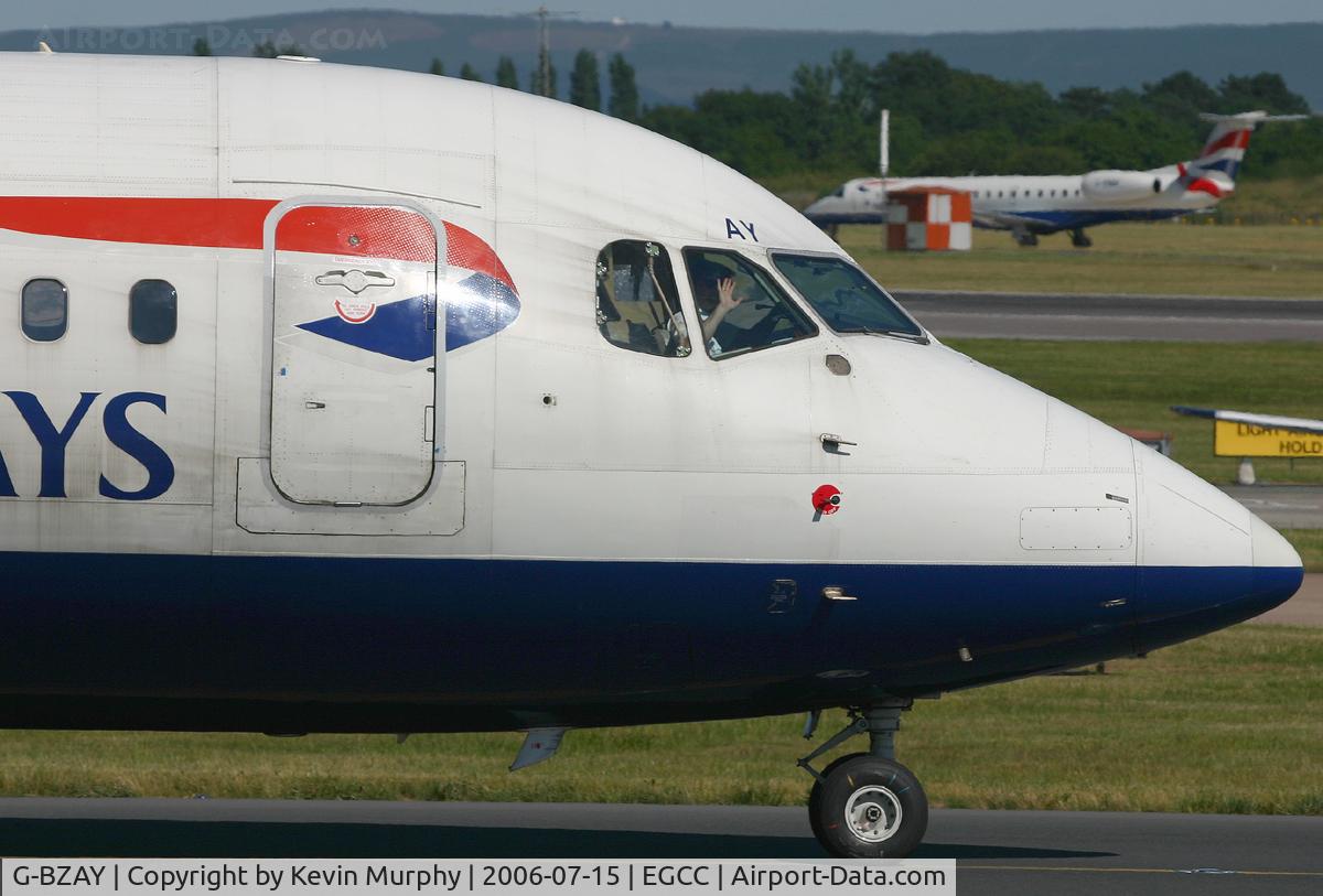 G-BZAY, 2000 British Aerospace Avro 146-RJ100 C/N E3368, BA RJ