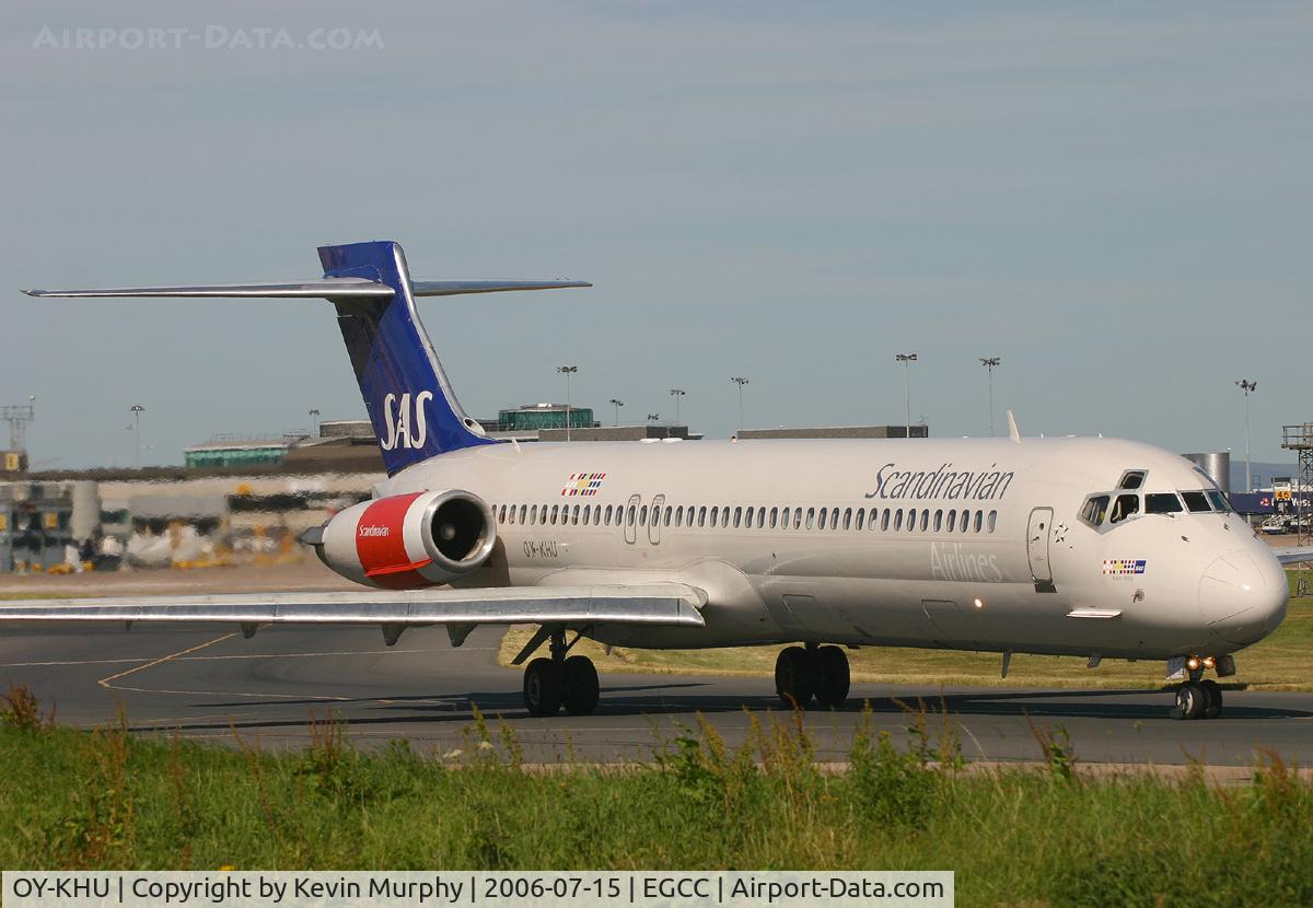 OY-KHU, 1991 McDonnell Douglas MD-87 (DC-9-87) C/N 53336, SAS MD