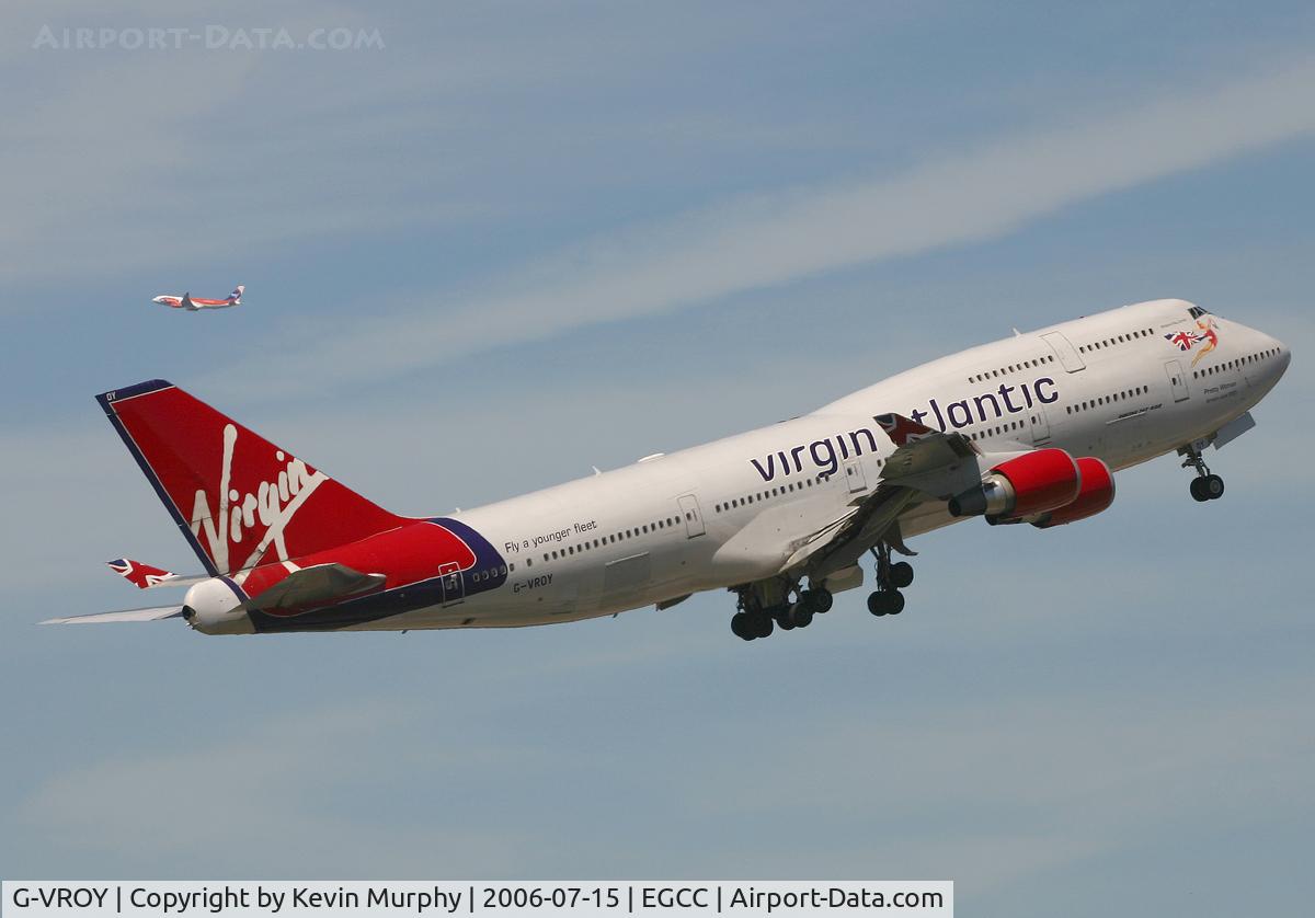 G-VROY, 2001 Boeing 747-443 C/N 32340, Virgin 747 + My T 330
