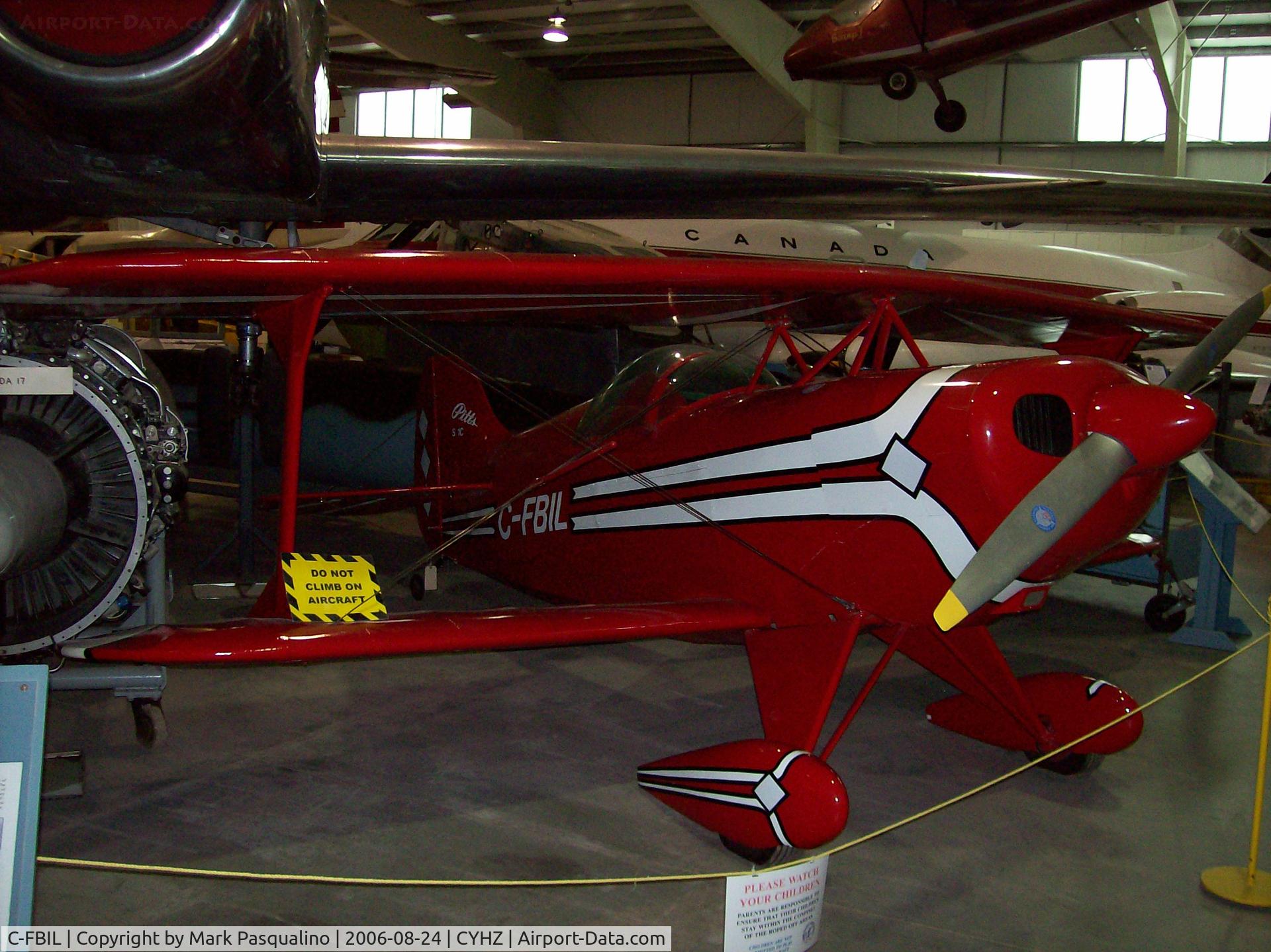C-FBIL, Pitts S-1C Special C/N Not found C-FBIL, Pitts S-1C  Used to be C-FBIL