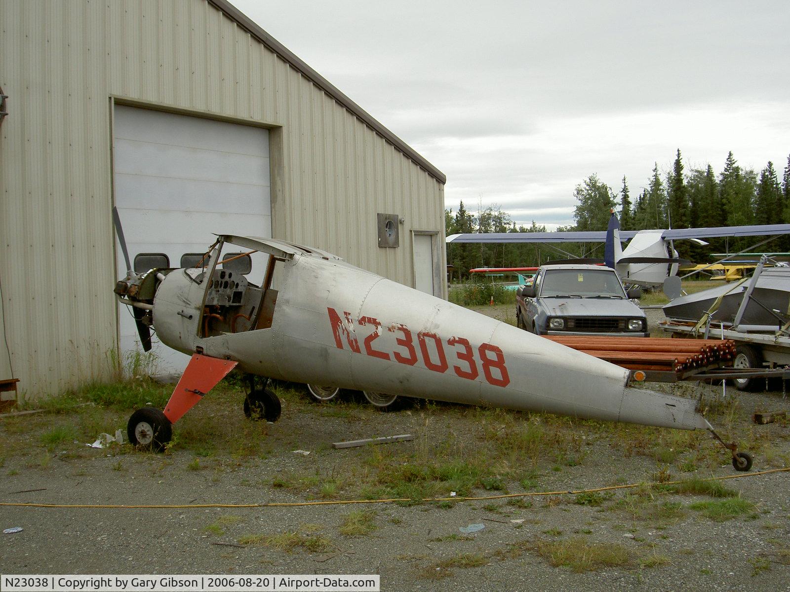 N23038, 1939 Luscombe 8A C/N 961, Anchorage Alaska