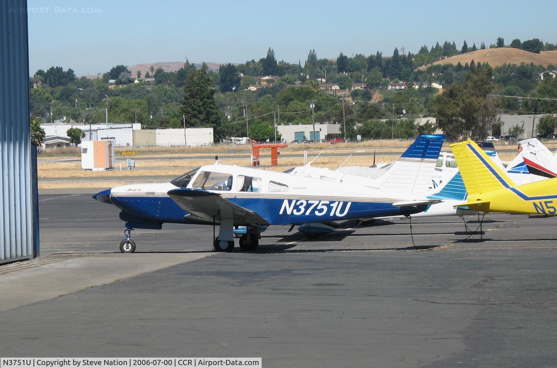 N3751U, Piper PA-28R-201T Cherokee Arrow III C/N 28R-7703206, 1980 PA-28R-201T @ Buchanan Field (Concord), CA