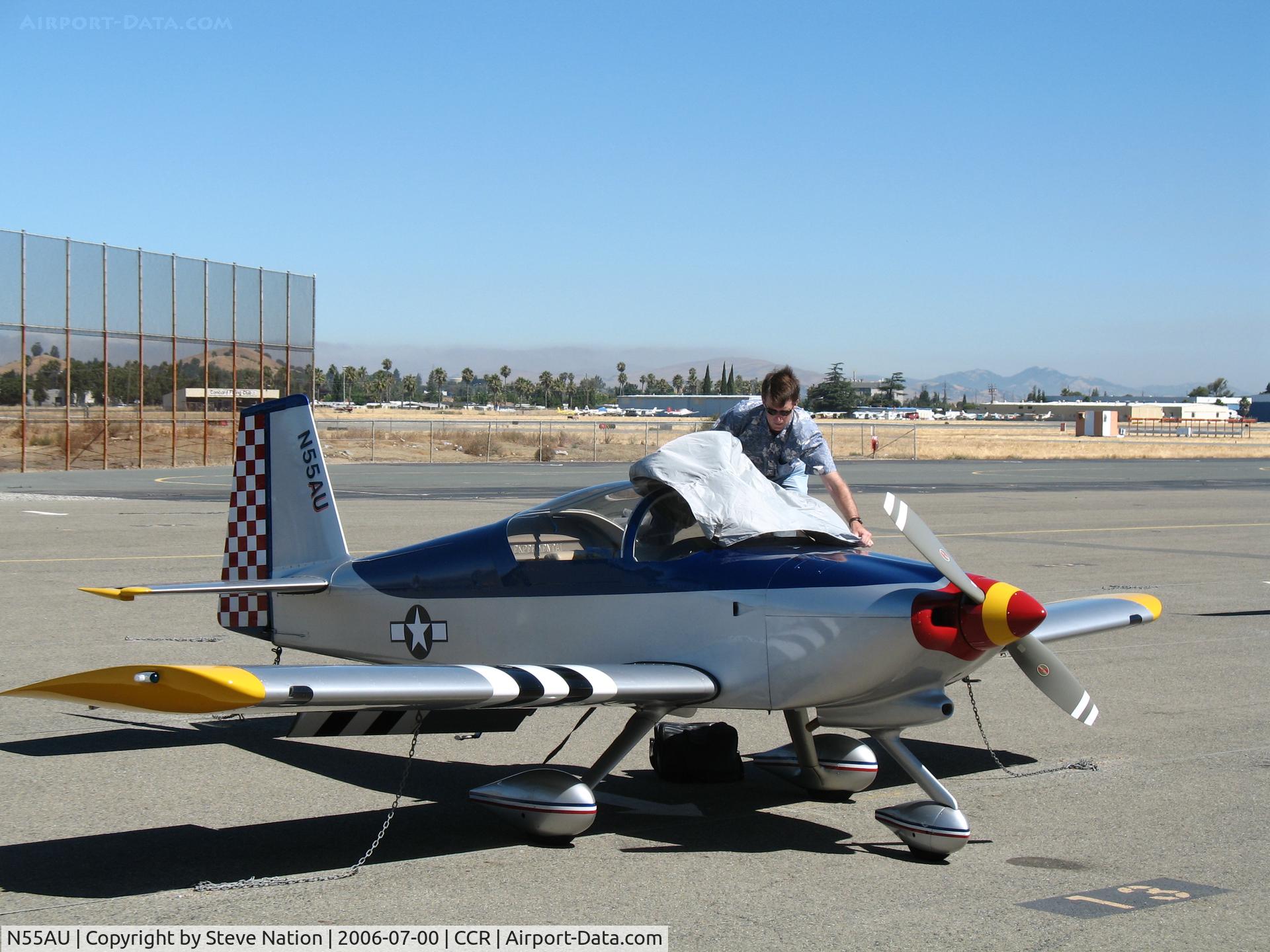 N55AU, 2003 Vans RV-6A C/N 60537, Ballard 2003 VANS RV-6A being