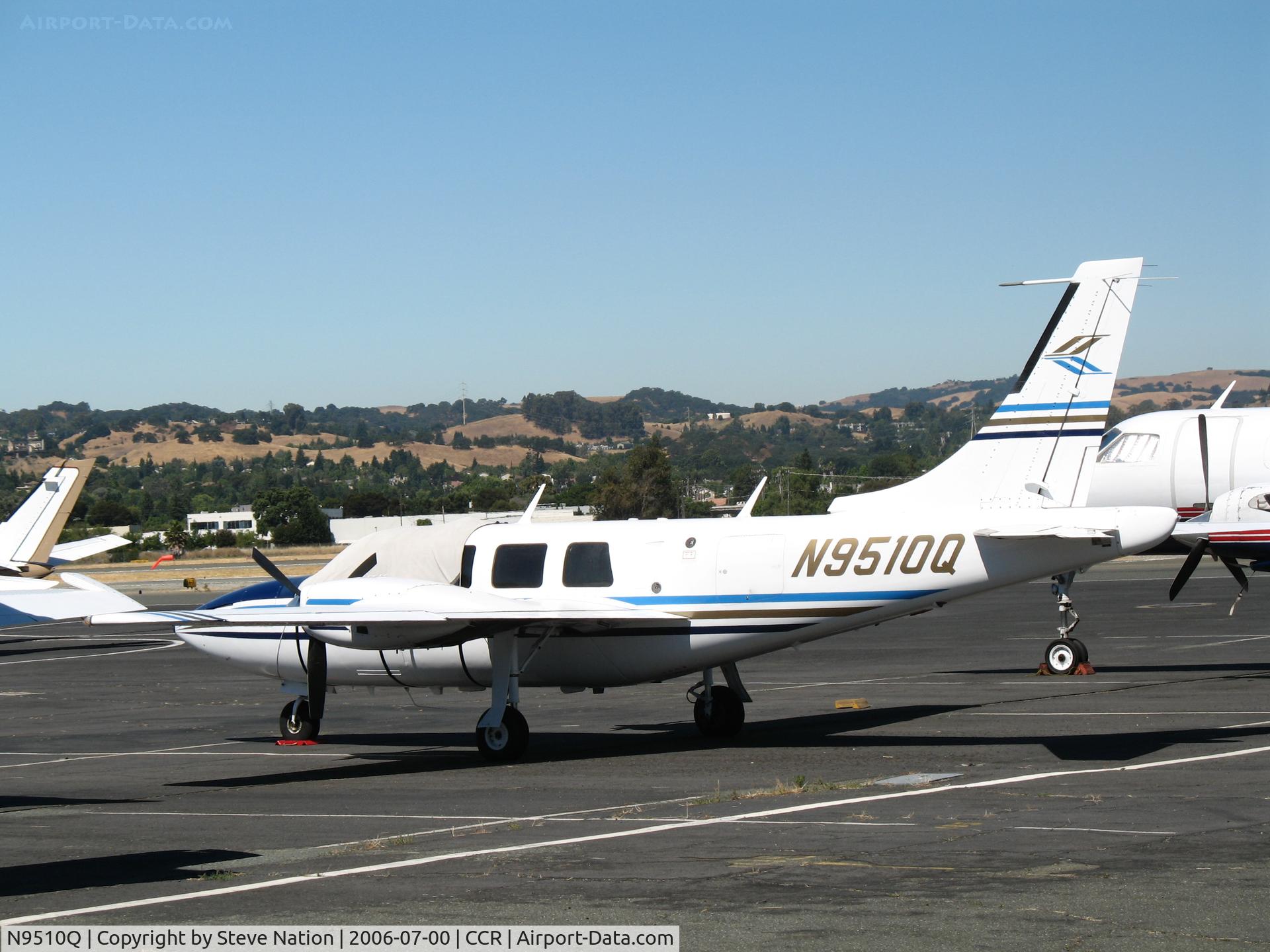 N9510Q, 1976 Smith Aerostar 601P C/N 61P-0344-103, 1976 Ted Smith Aerostar 601 @ Buchanan Field (Concord), CA