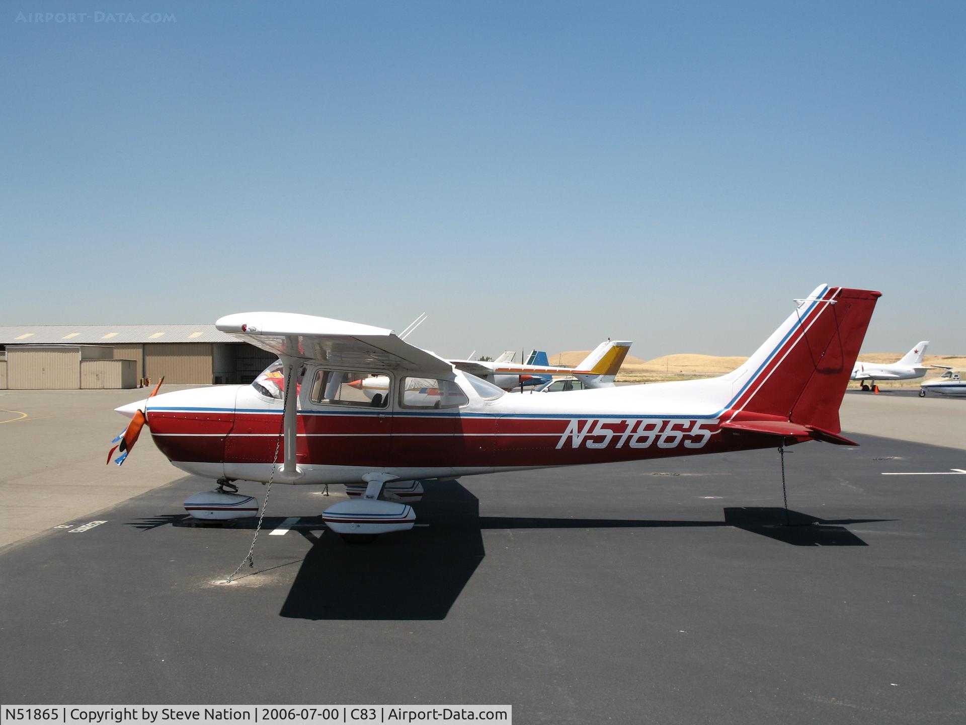 N51865, 1981 Cessna 172P C/N 17274362, 1980 Cessna 172P @ Byron Airport (Contra Costa County), CA
