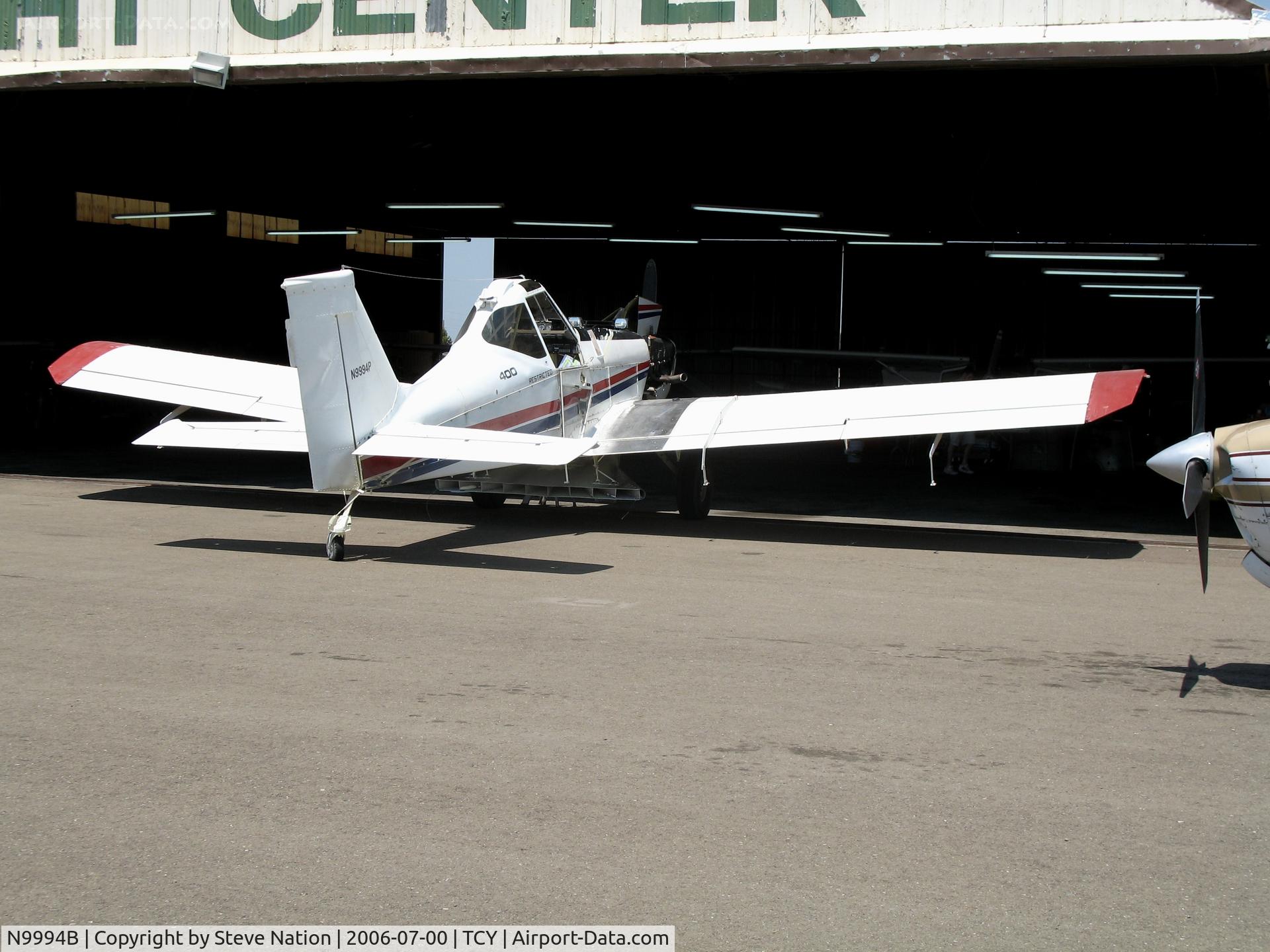 N9994B, Piper PA-36-285 Pawnee Brave C/N 36-7560110, Trinkle Ag Flying 1975 Piper PA-36-285 Brave as duster (and misregistered N9994P) @ TRacy Municipal Airport, CA