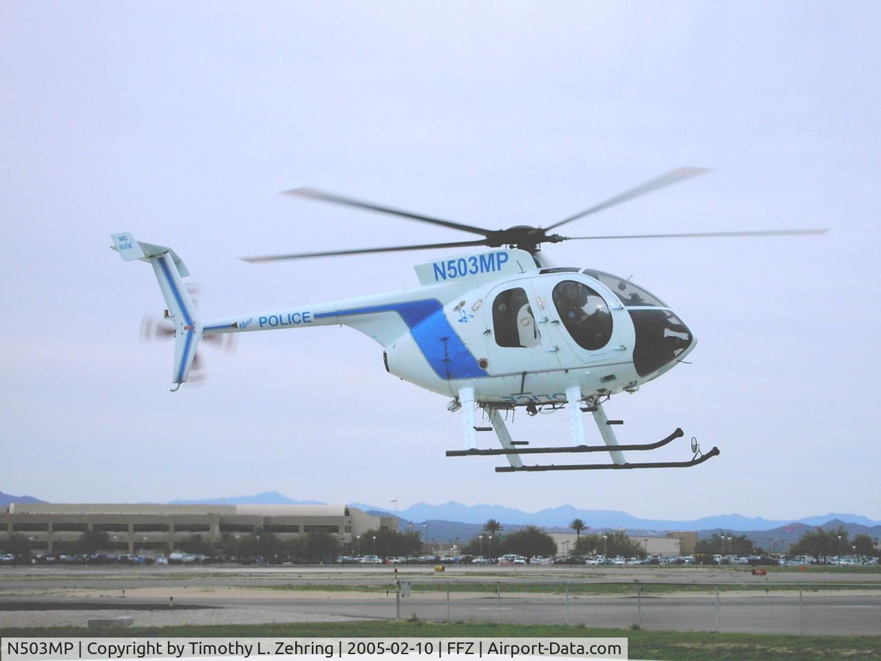 N503MP, 1990 Hughes 369E C/N 0414E, Falcon 3 Mesa, AZ Police Department