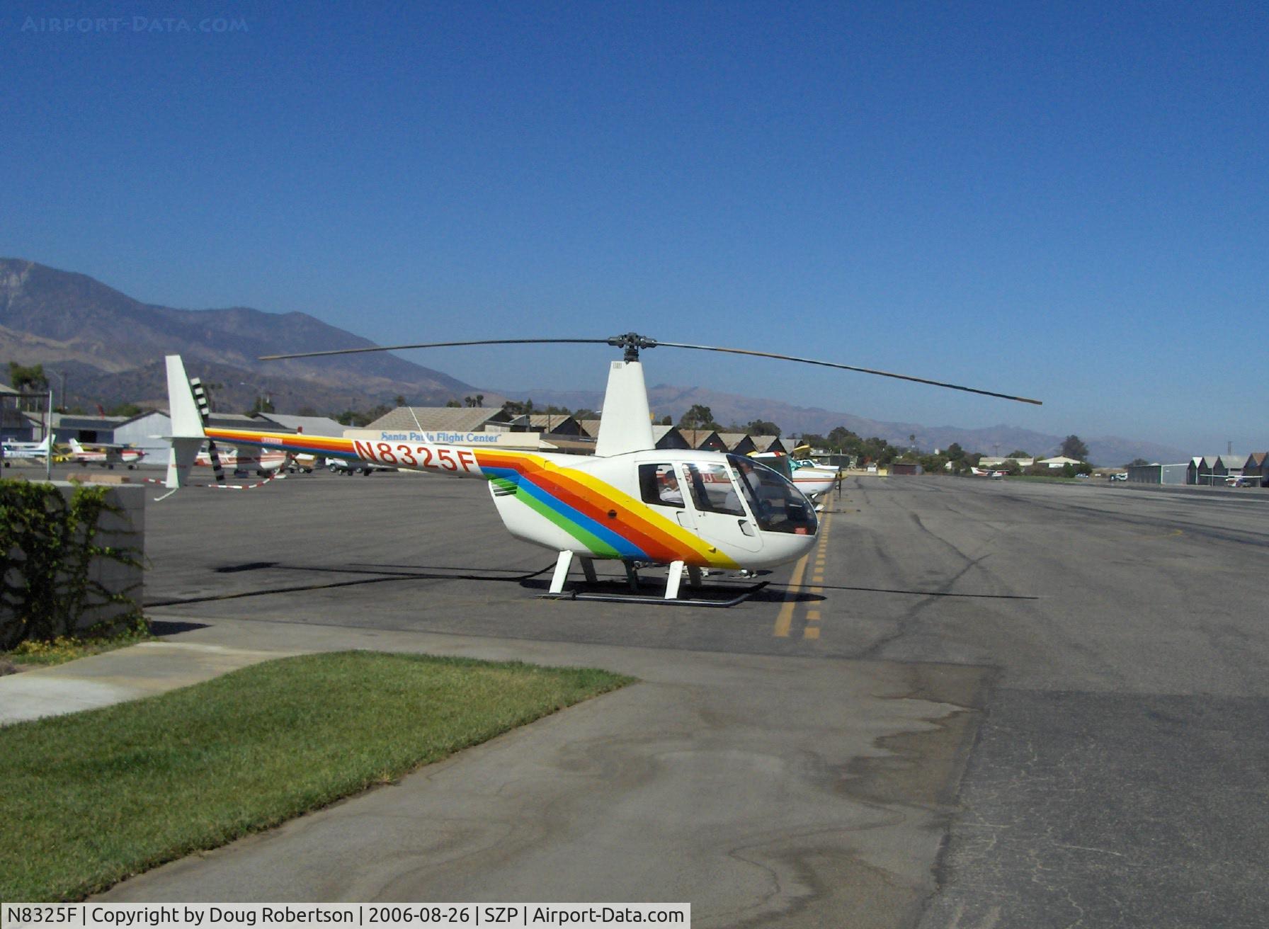 N8325F, 1995 Robinson R44 C/N 0208, 1995 Robinson R44, Lycoming O-540 260 hp derated to 225 Hp for takeoff 205 Hp continuous, refueling